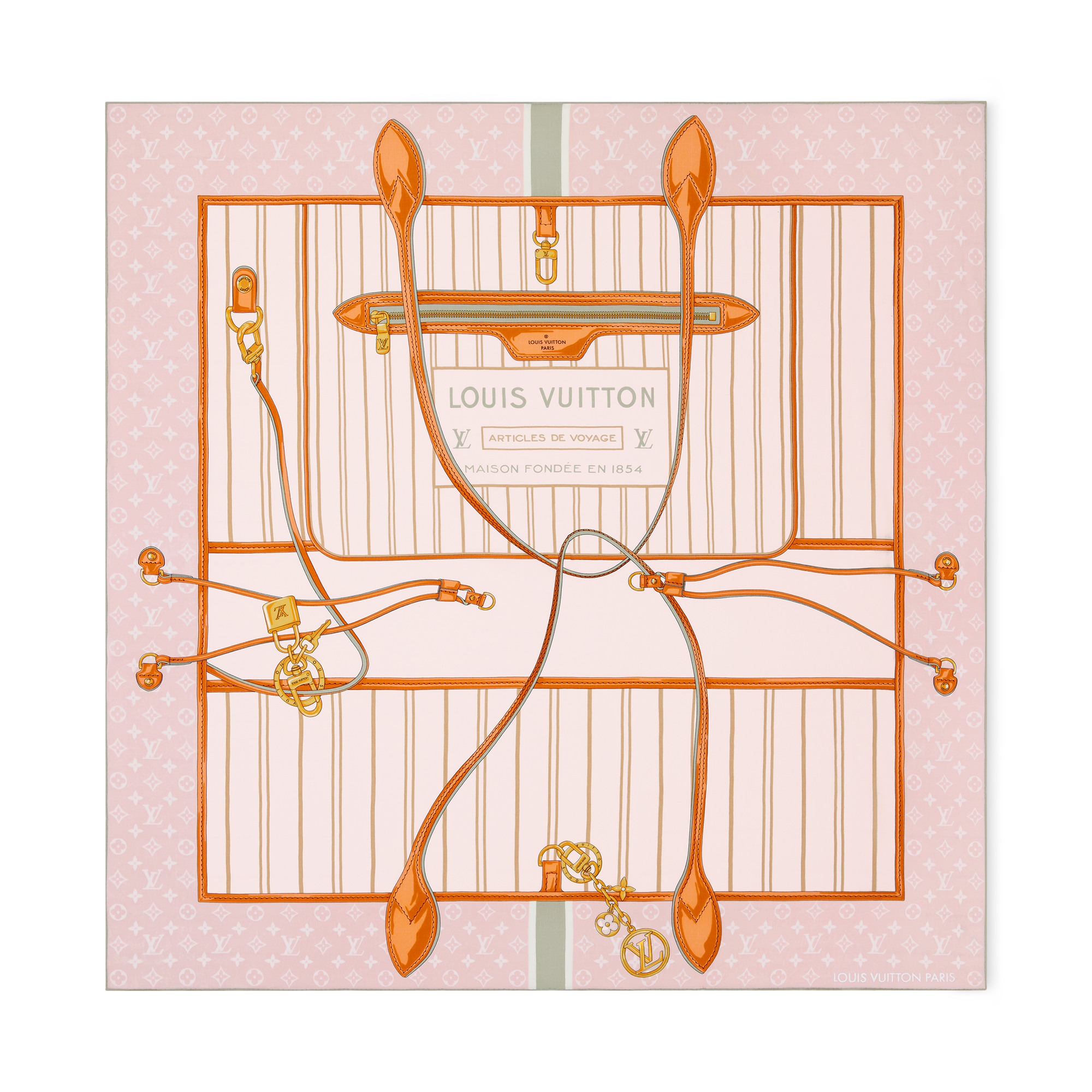 My Neverfull Shawl S00 - Accessories M94889 | LOUIS VUITTON